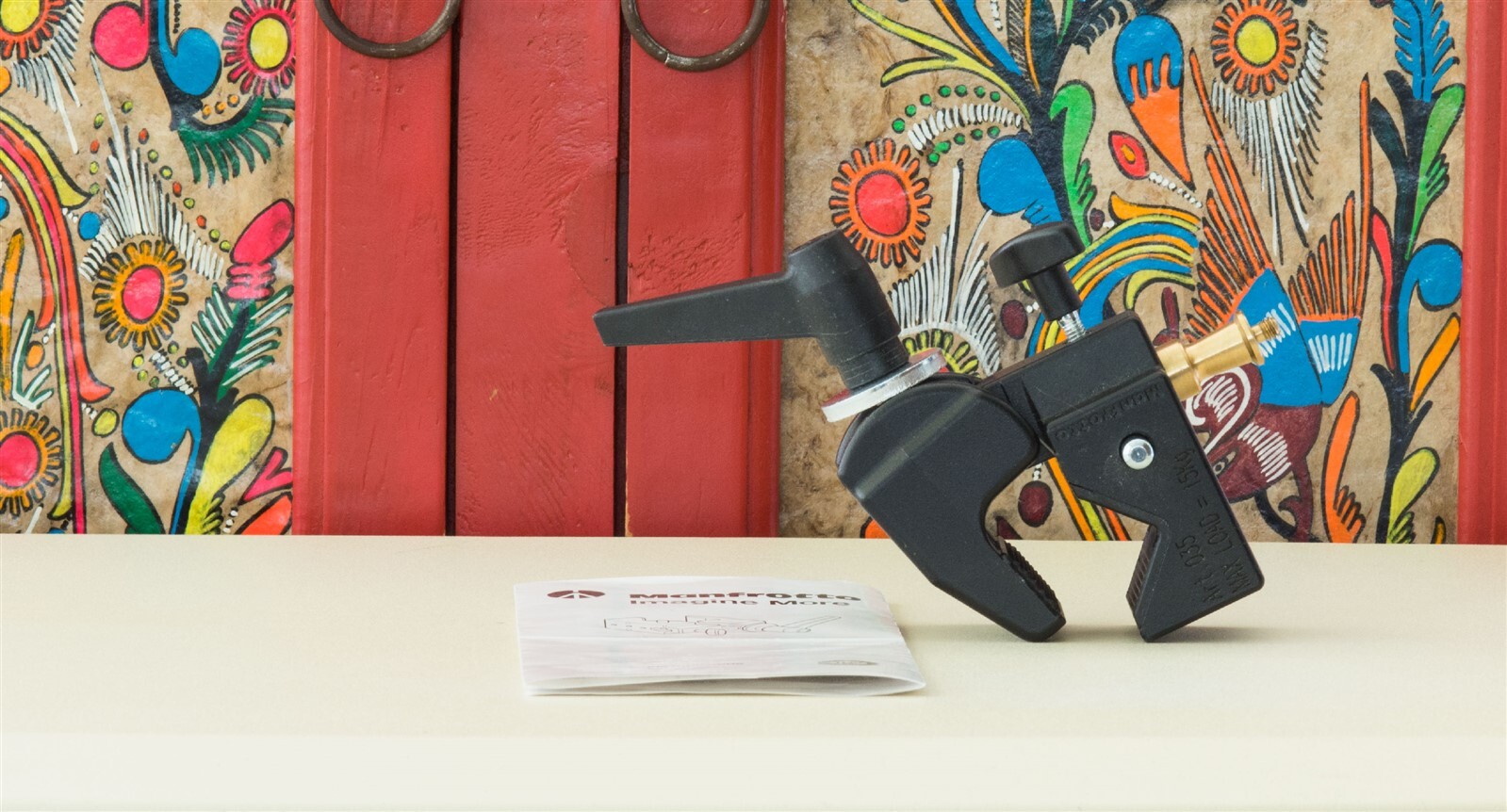 Manfrotto 035RL Super Clamp,  stud and  Super Clamp Wedge