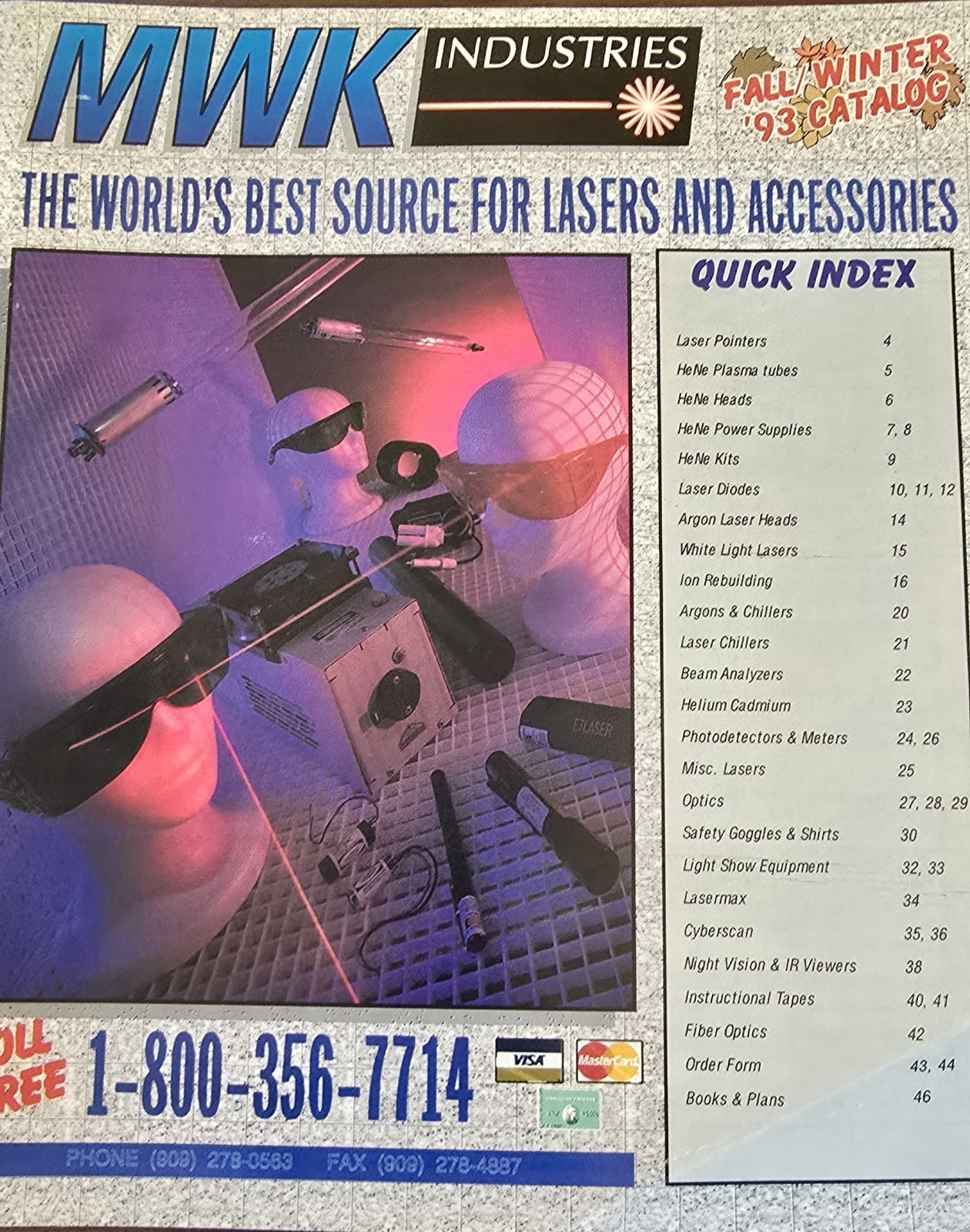 MWK Industries Source for Lasers and accessories