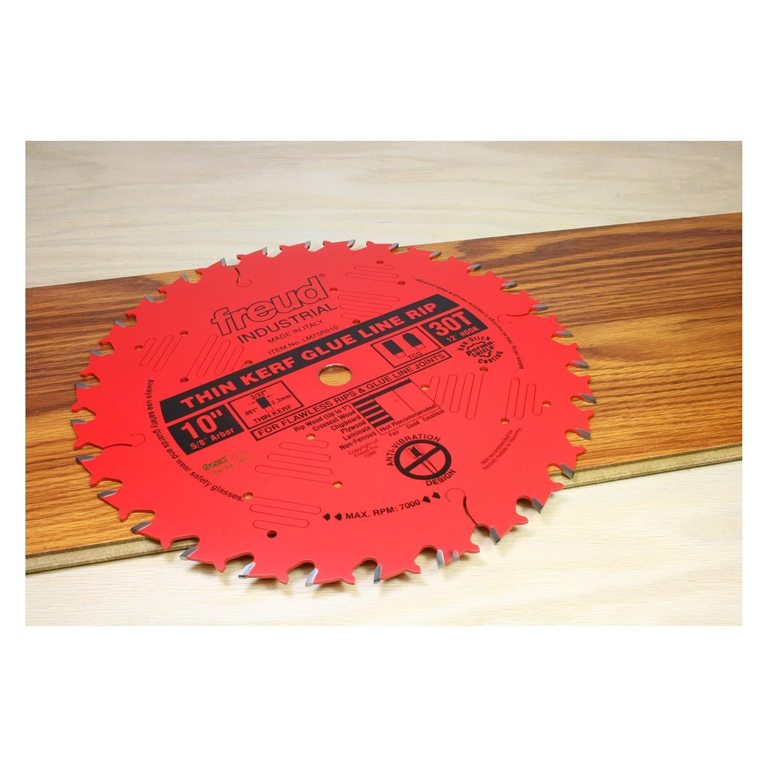 30 Teeth 10" Thin Kerf Ripping Blade for Efficient Woodworking Performance