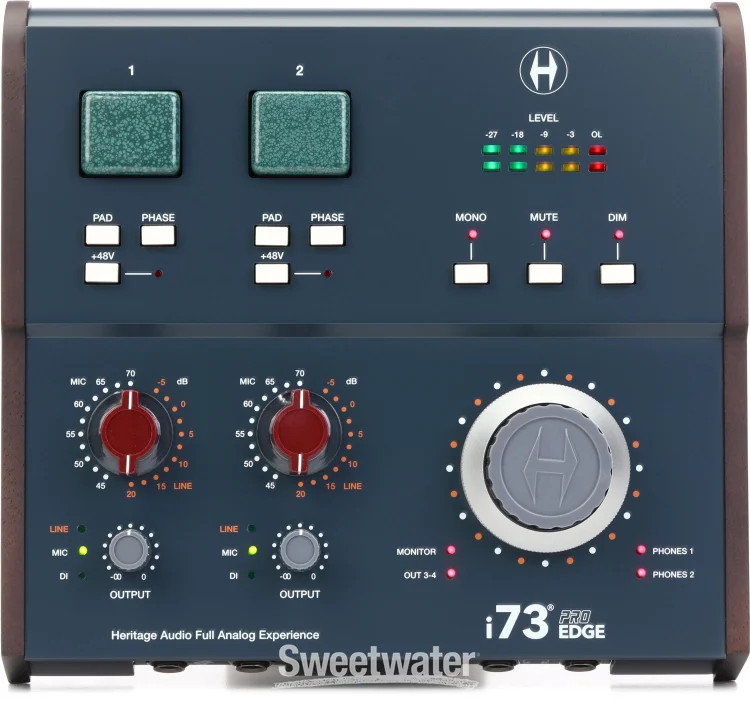 Heritage Audio i73 Pro Edge USB Audio Interface