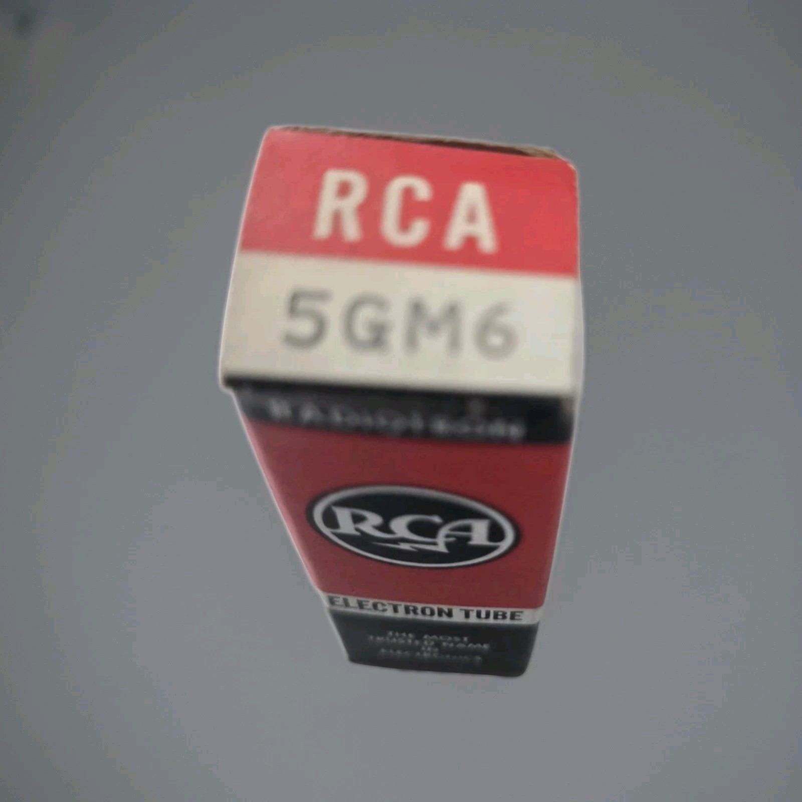 VTG RCA  ELECTRON TUBES 5GM6 NOS NIB