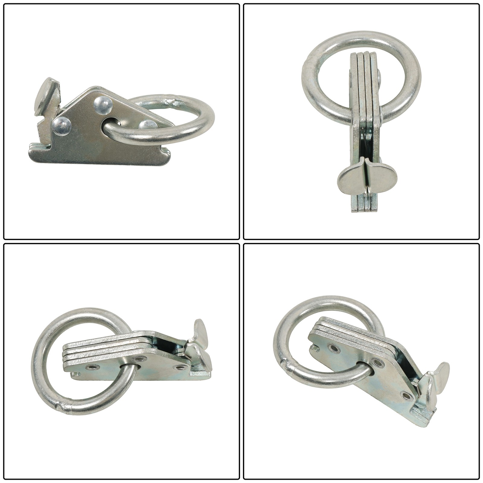 LABLT 8' E Track Tie-Down Trailer Kit High Quality Galvanized For Vans Trucks