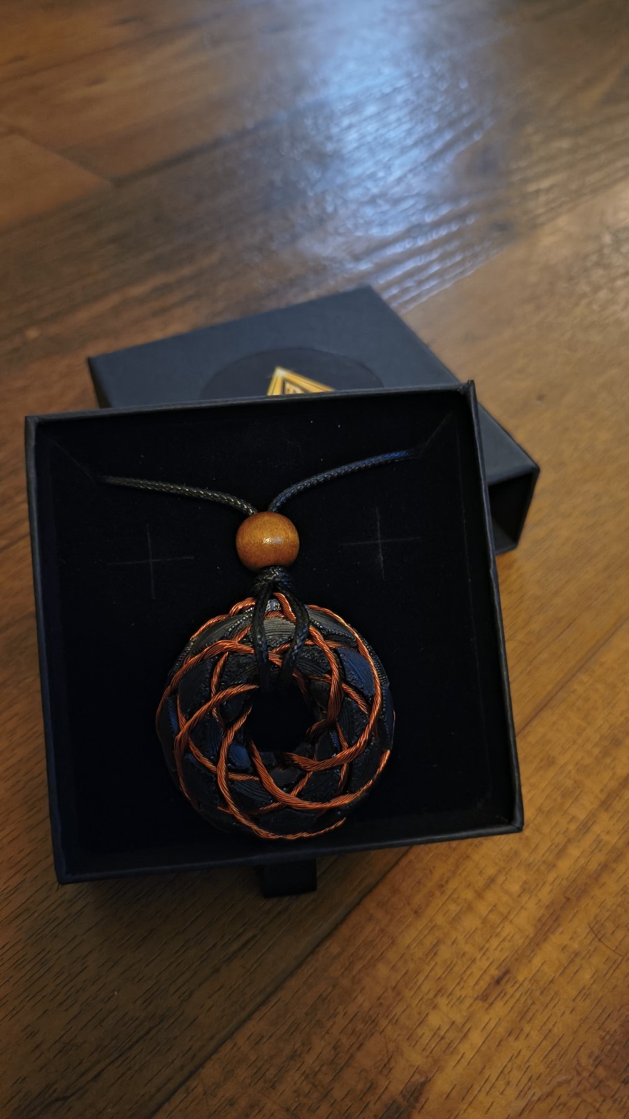 Torus Rodin coil pendant, Genuine Shungite Powder From Karelia. Flower Of Life.