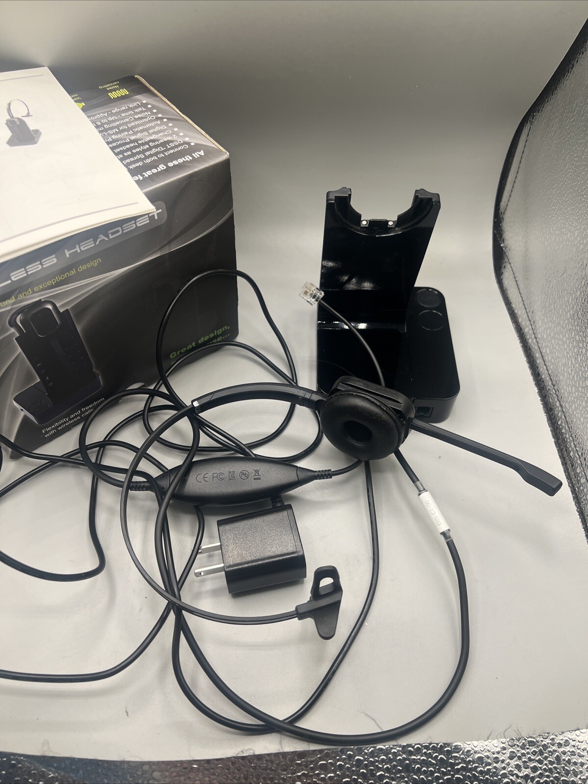 Wireless Headset With Microphone For Pc/phone
