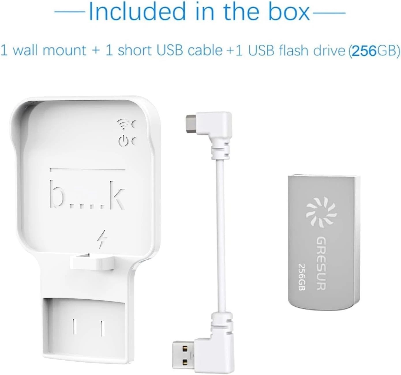 Versatile 256GB USB Flash Drive - Perfect for Blink Cameras & Easy Installation