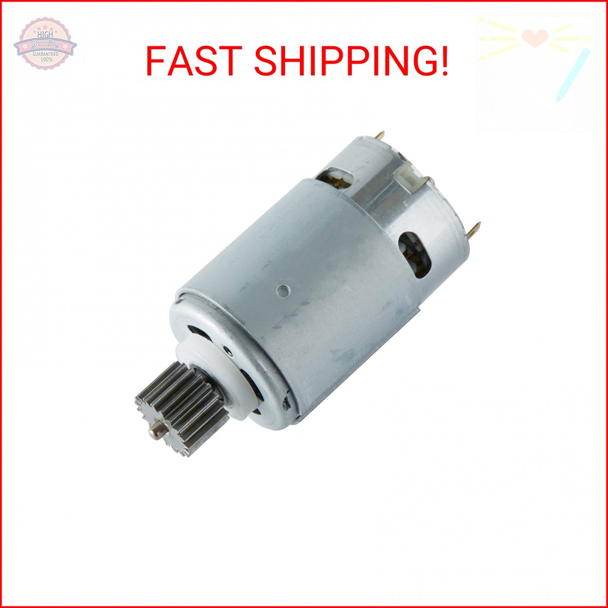 12 Volt # 7R Motor Pinion (19T) for Fisher Price for Power Wheels Kids Ride on C