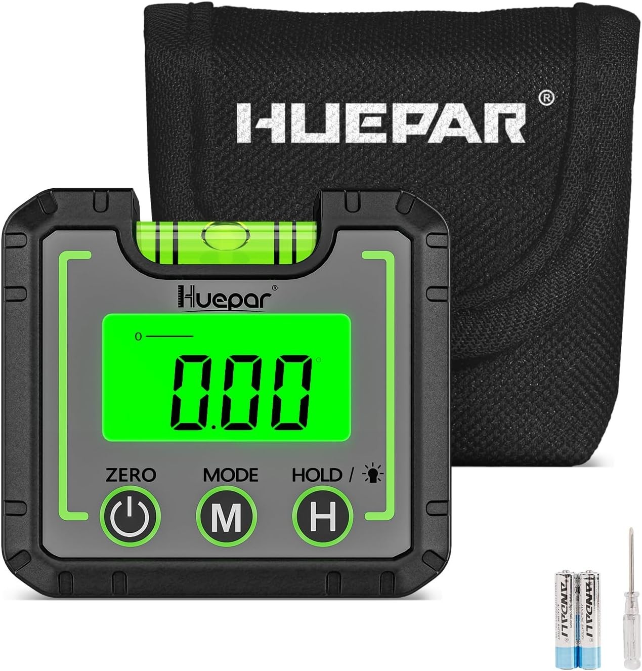 Mini Digital Level Angle Gauge with V-Groove Base