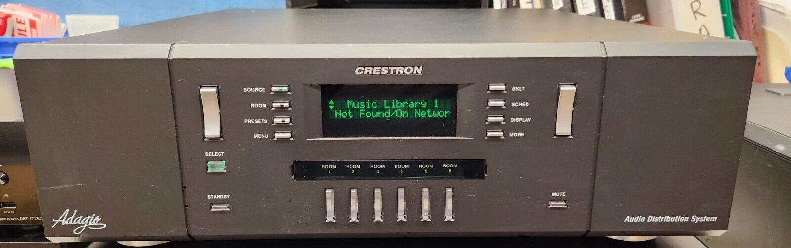 Crestron Adagio Audio Distribution System AADS-XM , Works  30 DAY Guaranteed