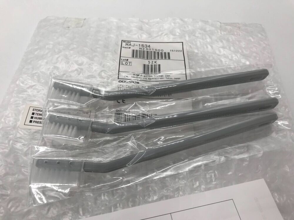 Lot of 6 Olympus MAJ-1534 Channel Cleaning Brush