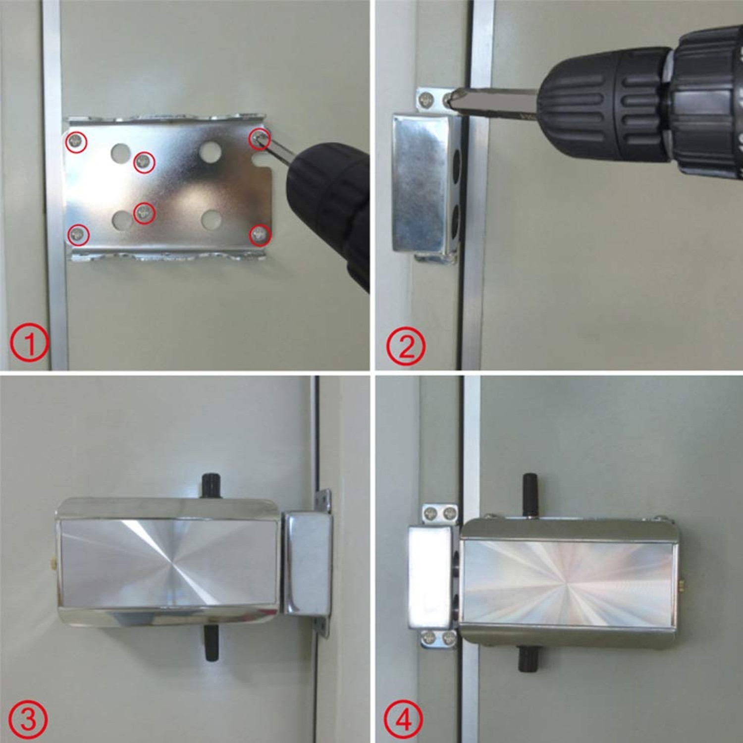 Remote Control Door Lock, Smart Wireless Anti-Theft Lock, Keyless Entry Lock,...