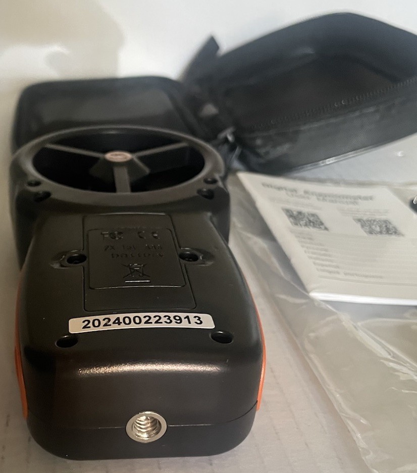 Digital Anemometer