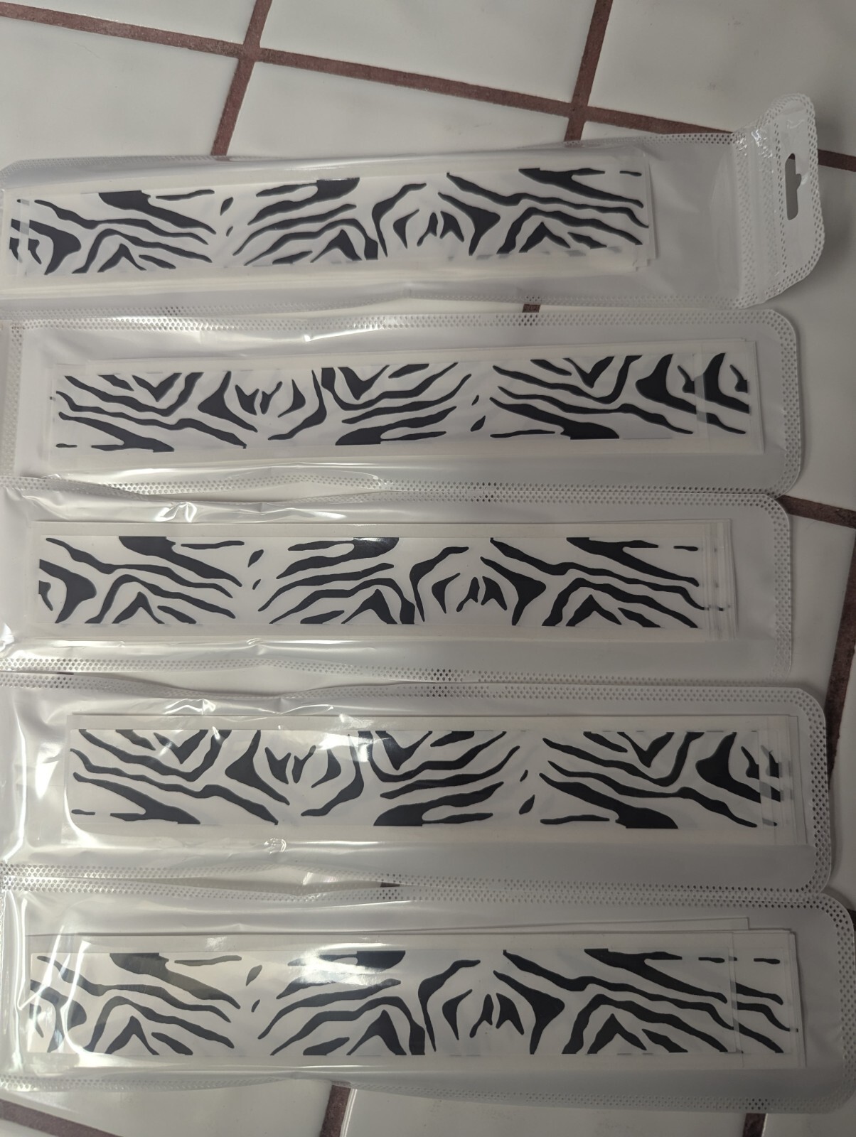 14pieces  ARROW WRAPS  Color- Zebra Print