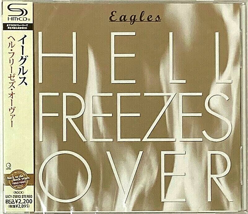 Eagles SEALED BRAND NEW CD(SHM-CD) "Hell Freezes Over" Japan OBI