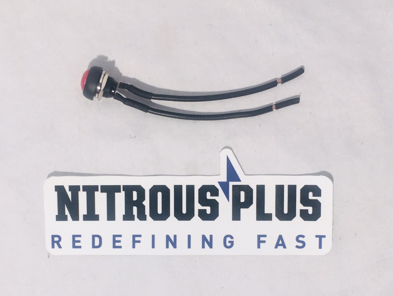 NitrousPlus Momentary Push Button Switch Nitrous Purge, Line Lock, Trans Brake