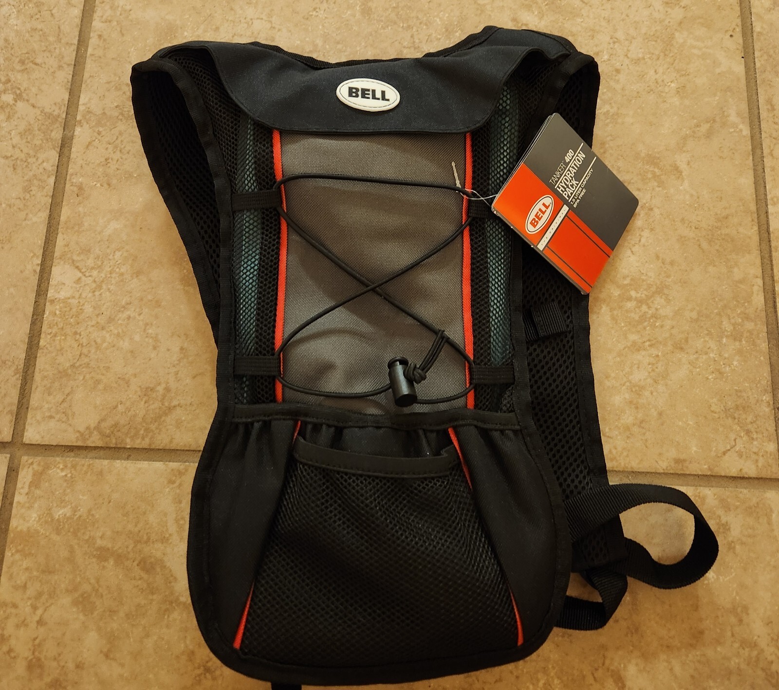Bell NWT Tanker 400 Hydration Pack Backpack  Bag 1.5-Liter BPA Free  Hiking Bike