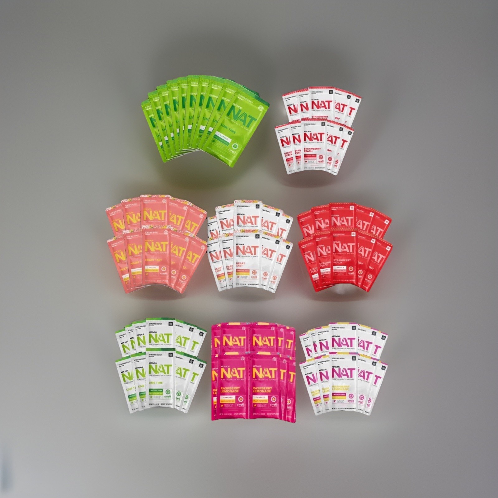 🔥🔥 PRUVIT KETO OS NAT KETONES 10 PACKS - FREE SHIPPING