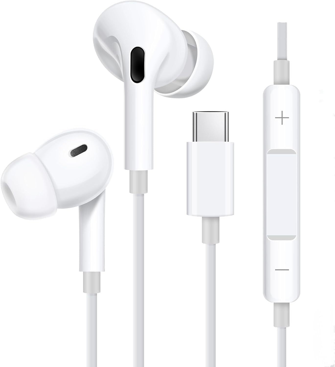 Original OEM USB-C Type C Headphones Earbuds for Samsung Galaxy S23 S24 Ultra