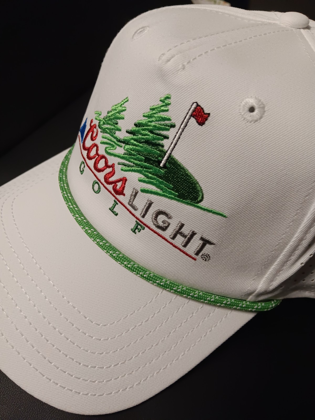 Coors Light Golf - Green Rope Hat - Officially Licensed