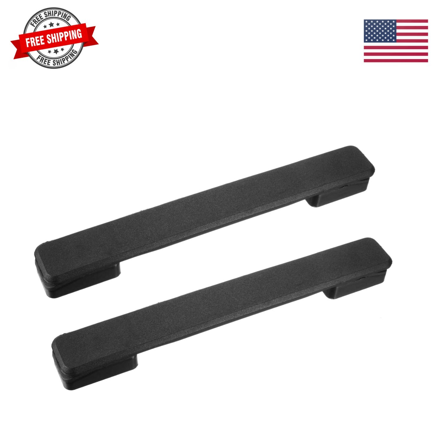 Luggage Handle, 202mm Length Strap Grip Replacement for Suitcase Case Black 2Pcs