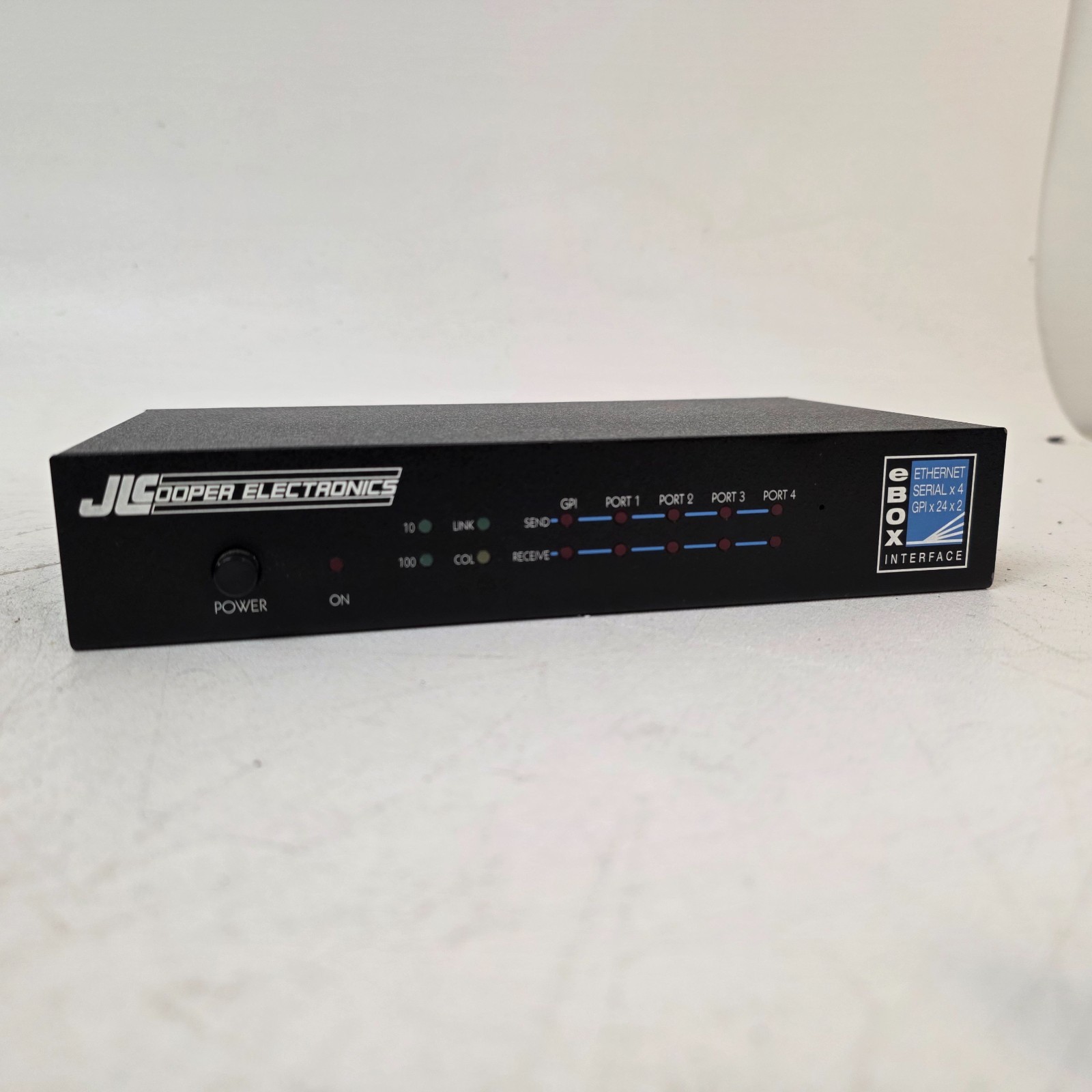 JLCooper eBox Quad RS-232/422 (9-Pin) and GPI hardware Interface