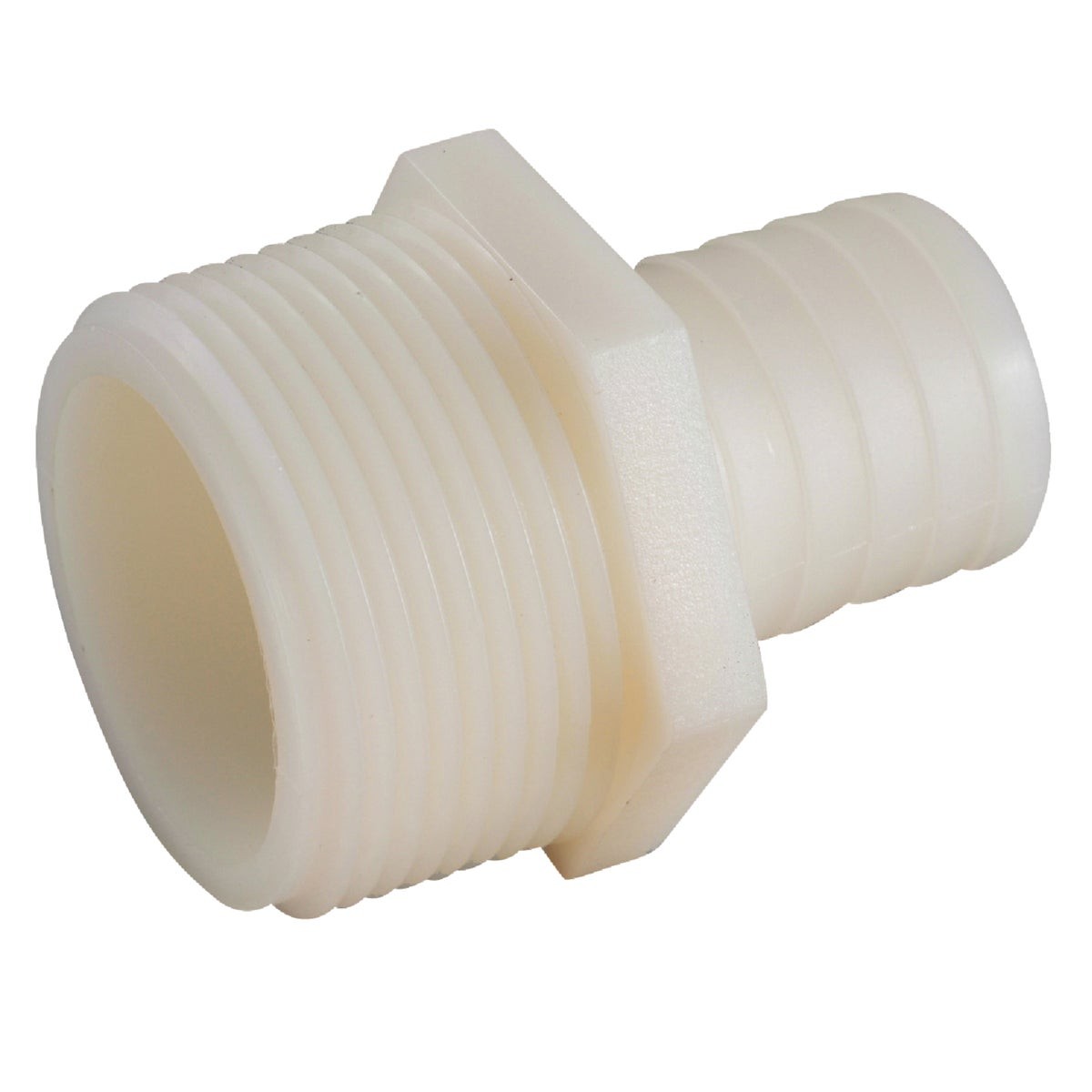 Anderson Metals 1/4 In. Barb x 1/4 In. MIP Nylon Connector 53701-0404 Pack of 10