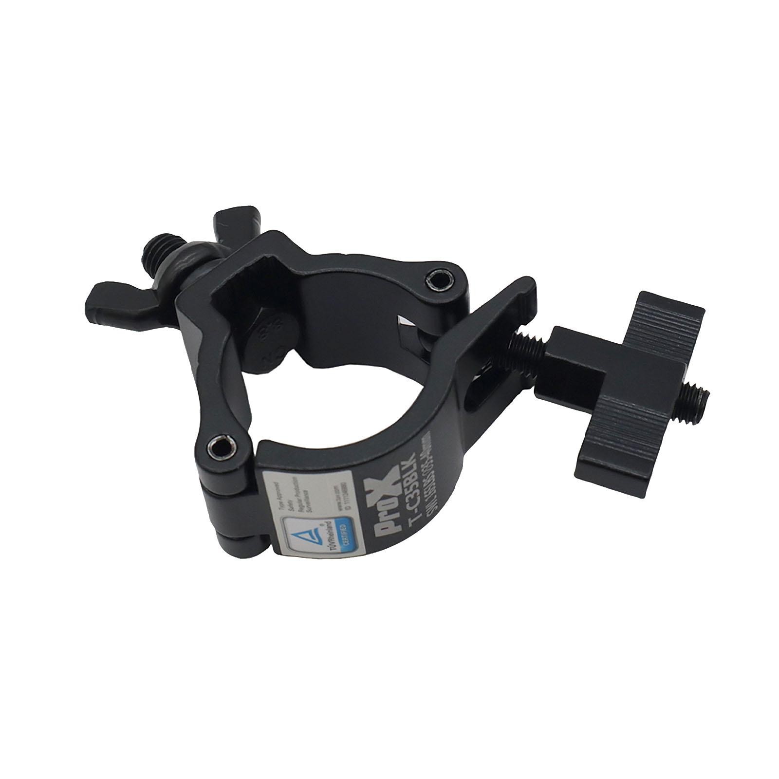 ProX T-C35BLK Aluminum Black Mini Clamp 165LBS M8 Bolt