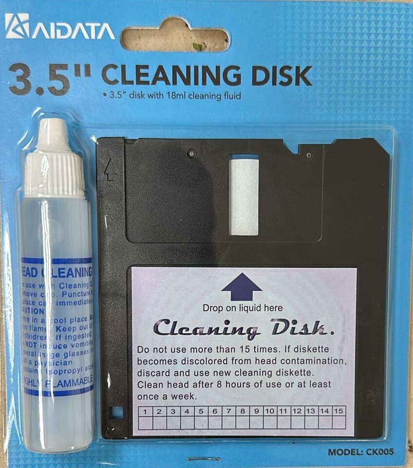 Cables Unlimited Acc-6000 3.5" Inch Floppy Drive Cleaning Kit