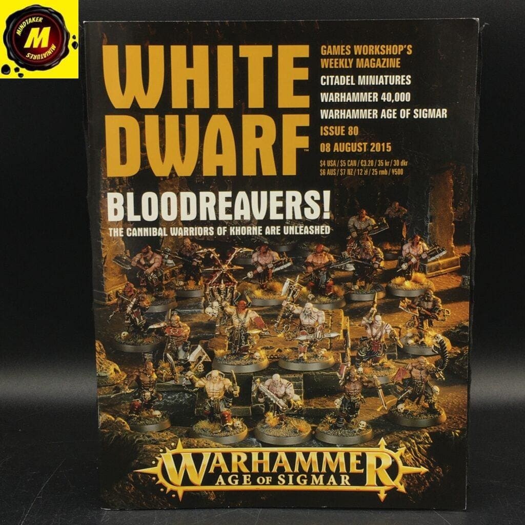 White Dwarf Weekly 80 - #WDW80 - White Dwarf