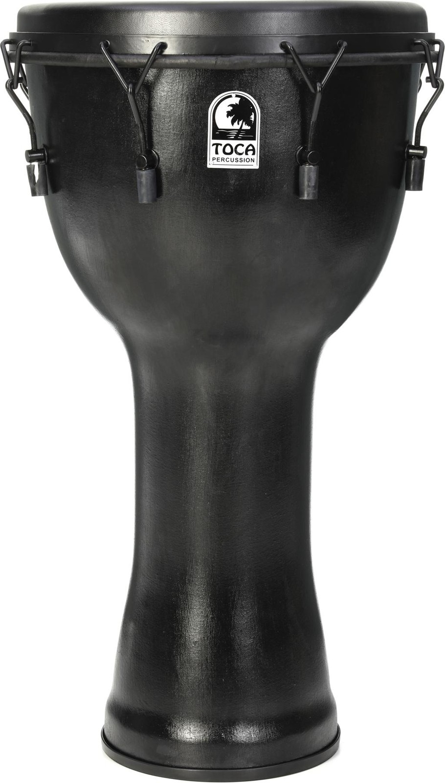 Toca Percussion Freestyle Mechanically Tuned Djembe - Black Mamba