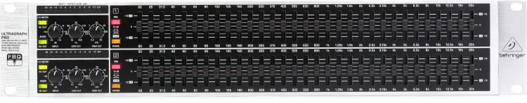 Behringer FBQ3102HD - 31-band Stereo Graphic EQ