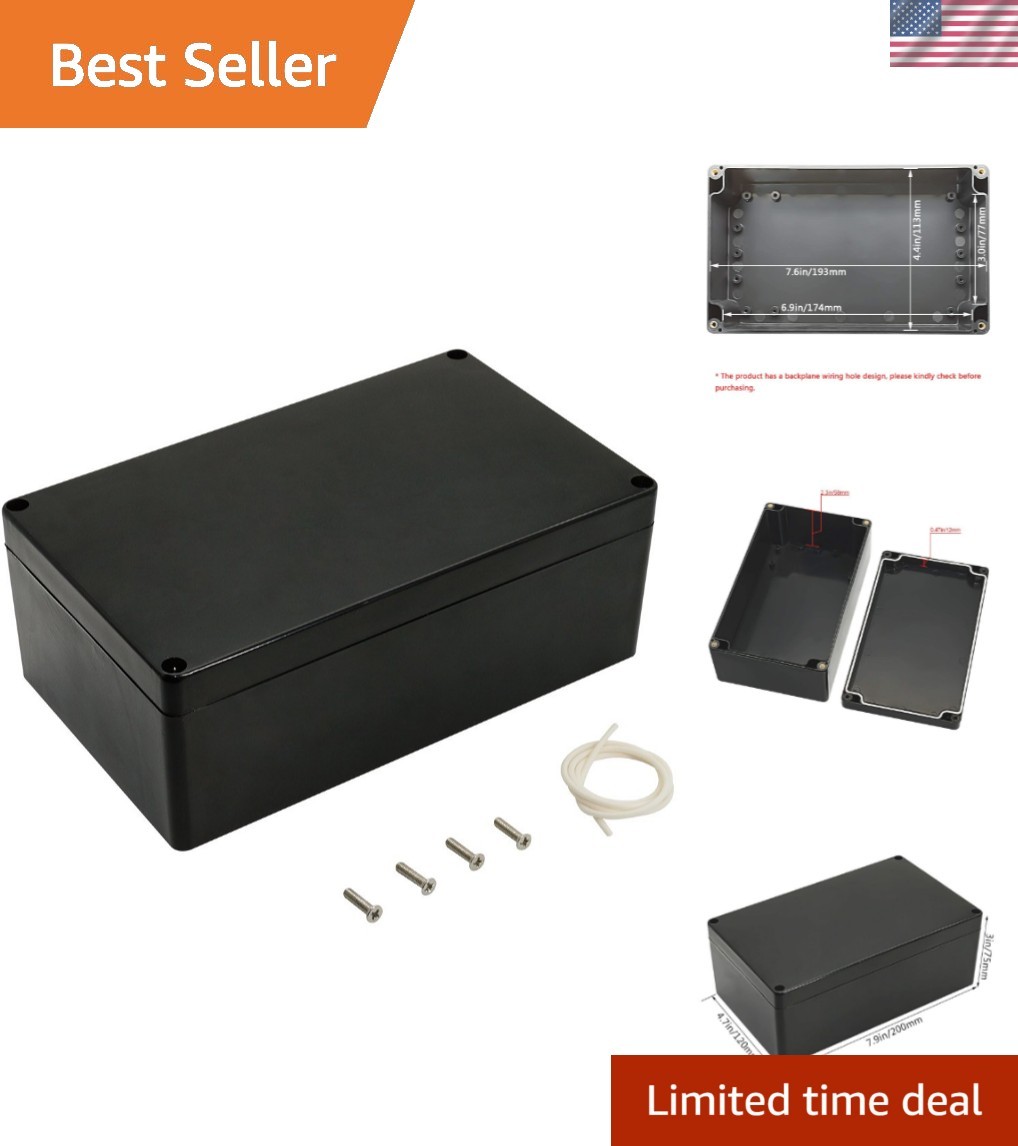 Compact  Rated Project Box - Reliable Protection for DIY Electrical Projects
