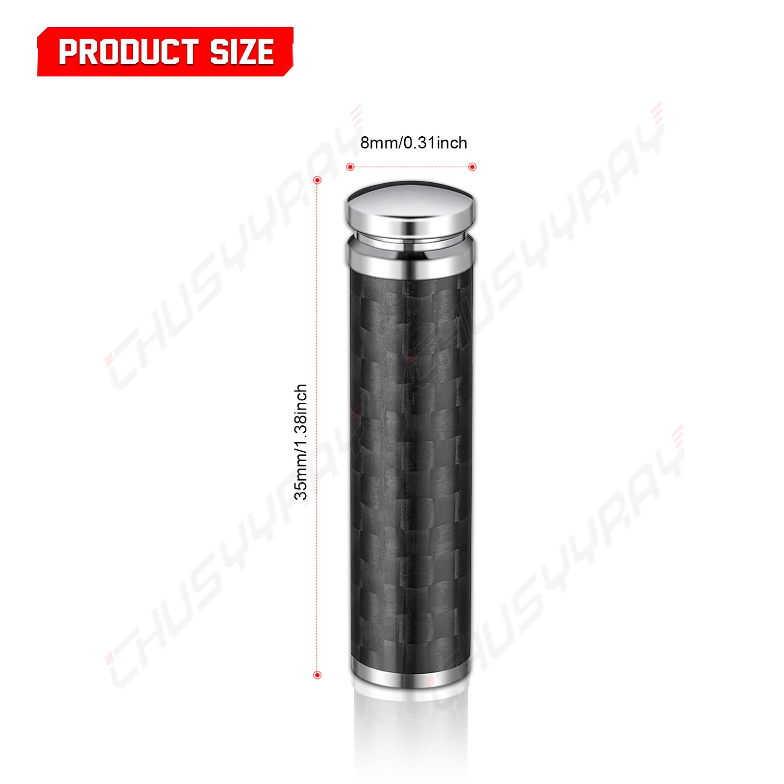 4 door lock knob pins, car interior cover pull rod