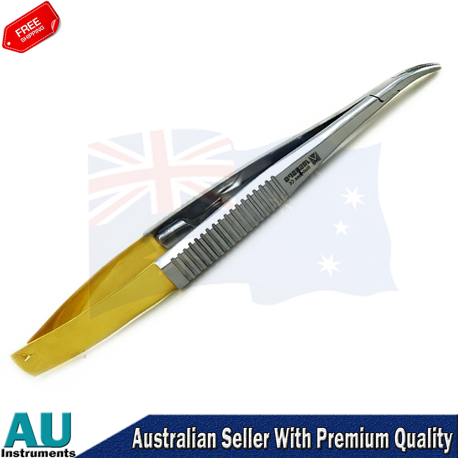 Dental Needle Holder Castroviejo TC Forceps & Iris Gum Tissue Scissors