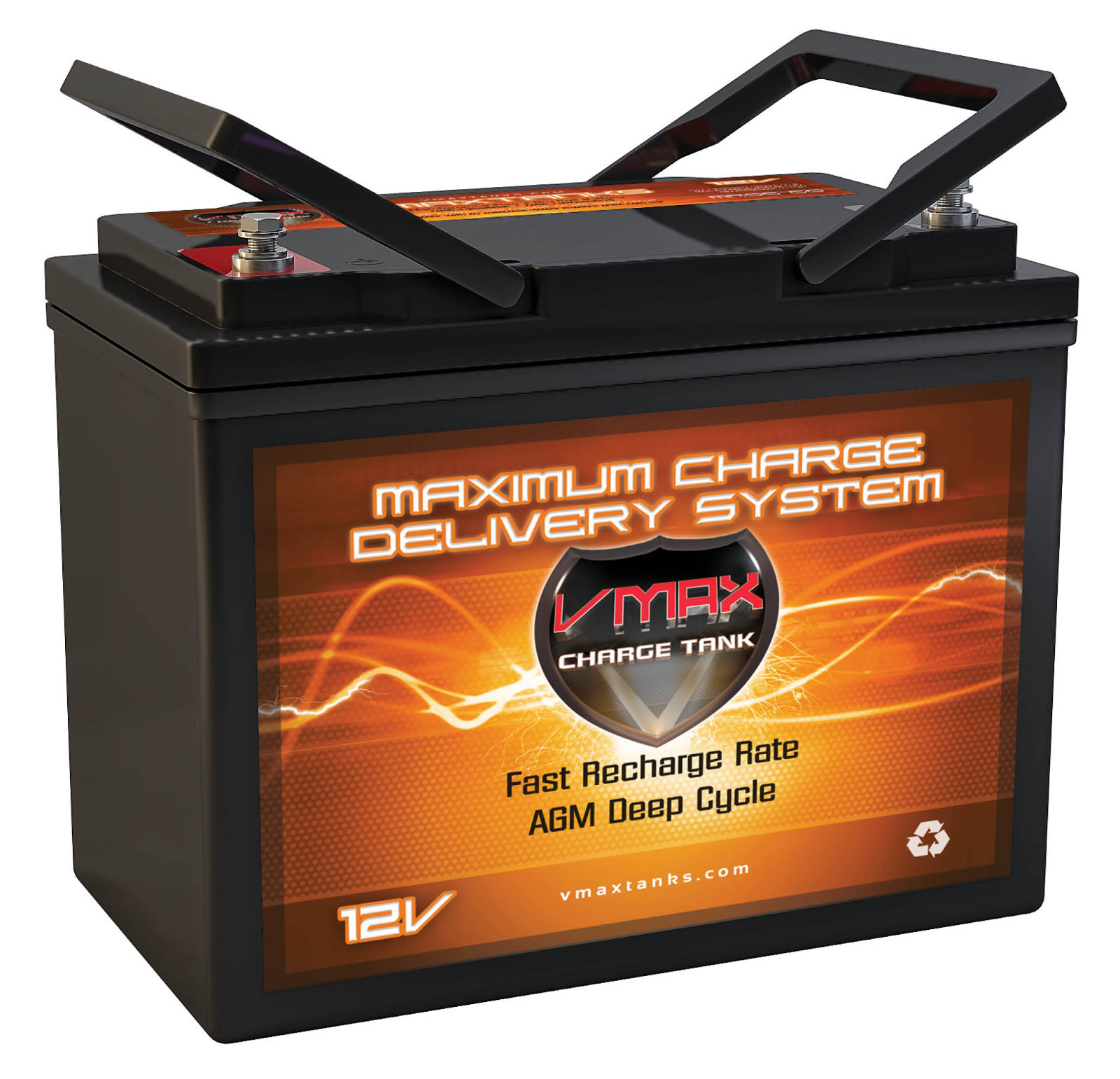 EVEREST & JENNINGS Comp Wheelchair VMAX MB96 AGM 60AH Battery RECLINER GP 22NF
