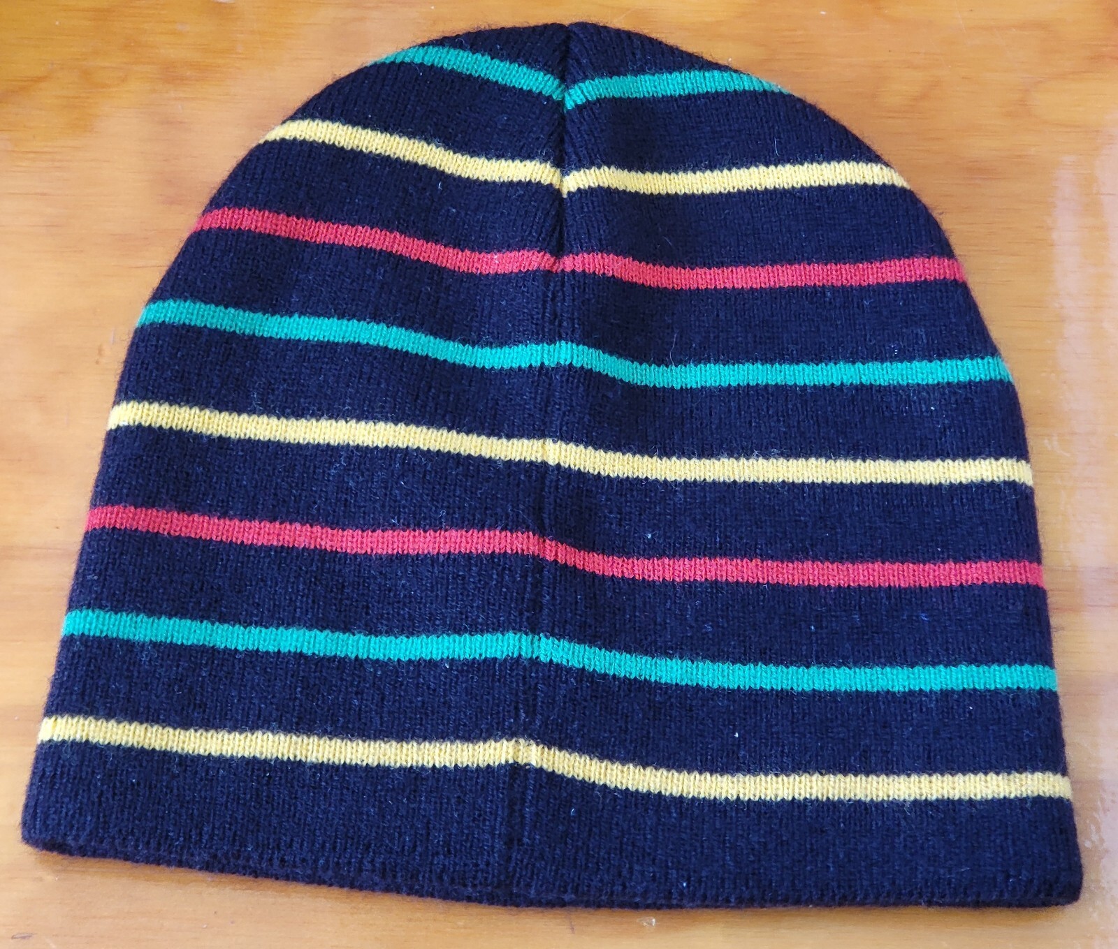 RED STRIPE Stuff Beanie Hat Cap BEER Rasta JAMAICAN Colors Style