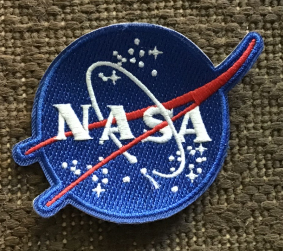 NASA Aerospace Iron On Patch 4"