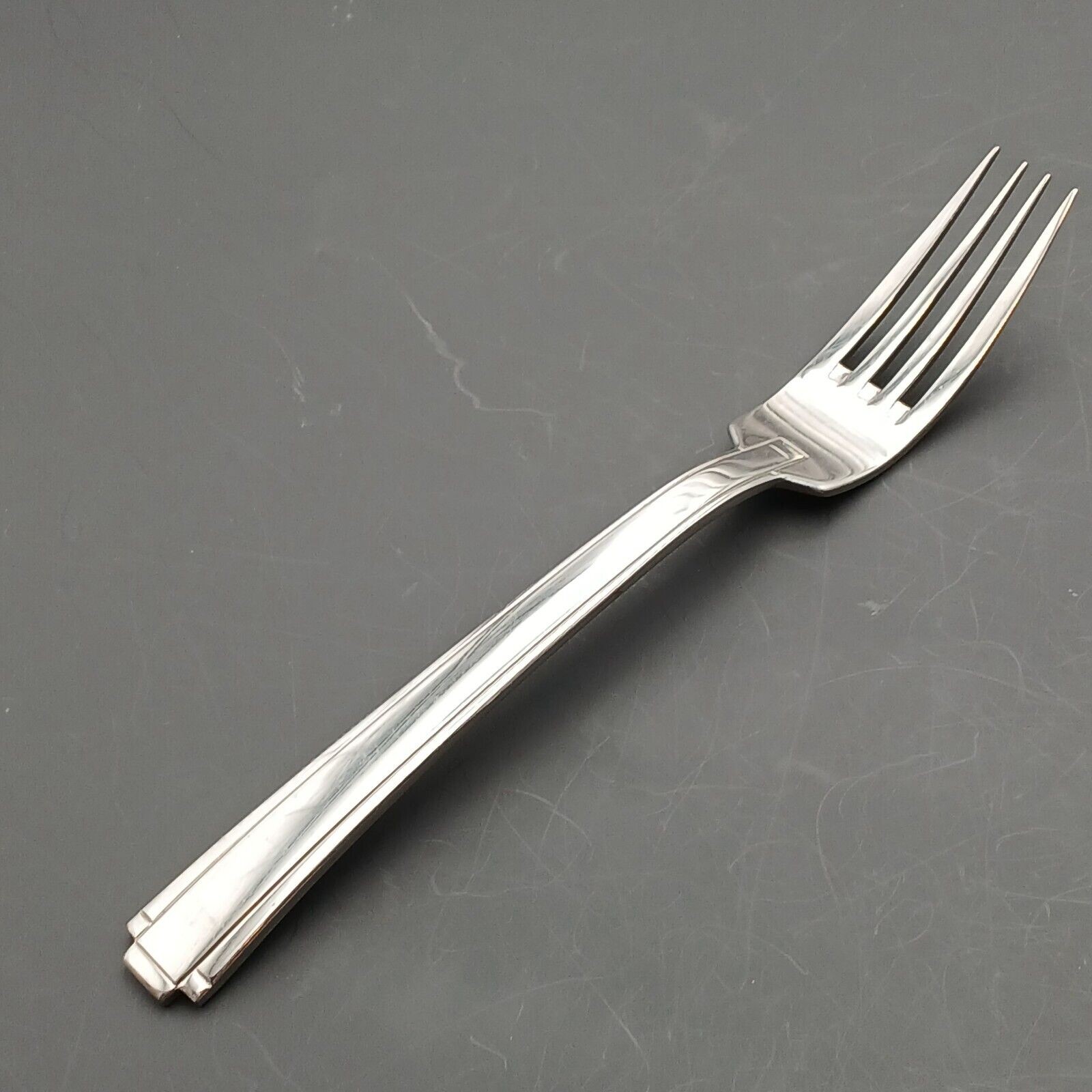 Gorham Silver Column Stainless Steel Dinner Fork