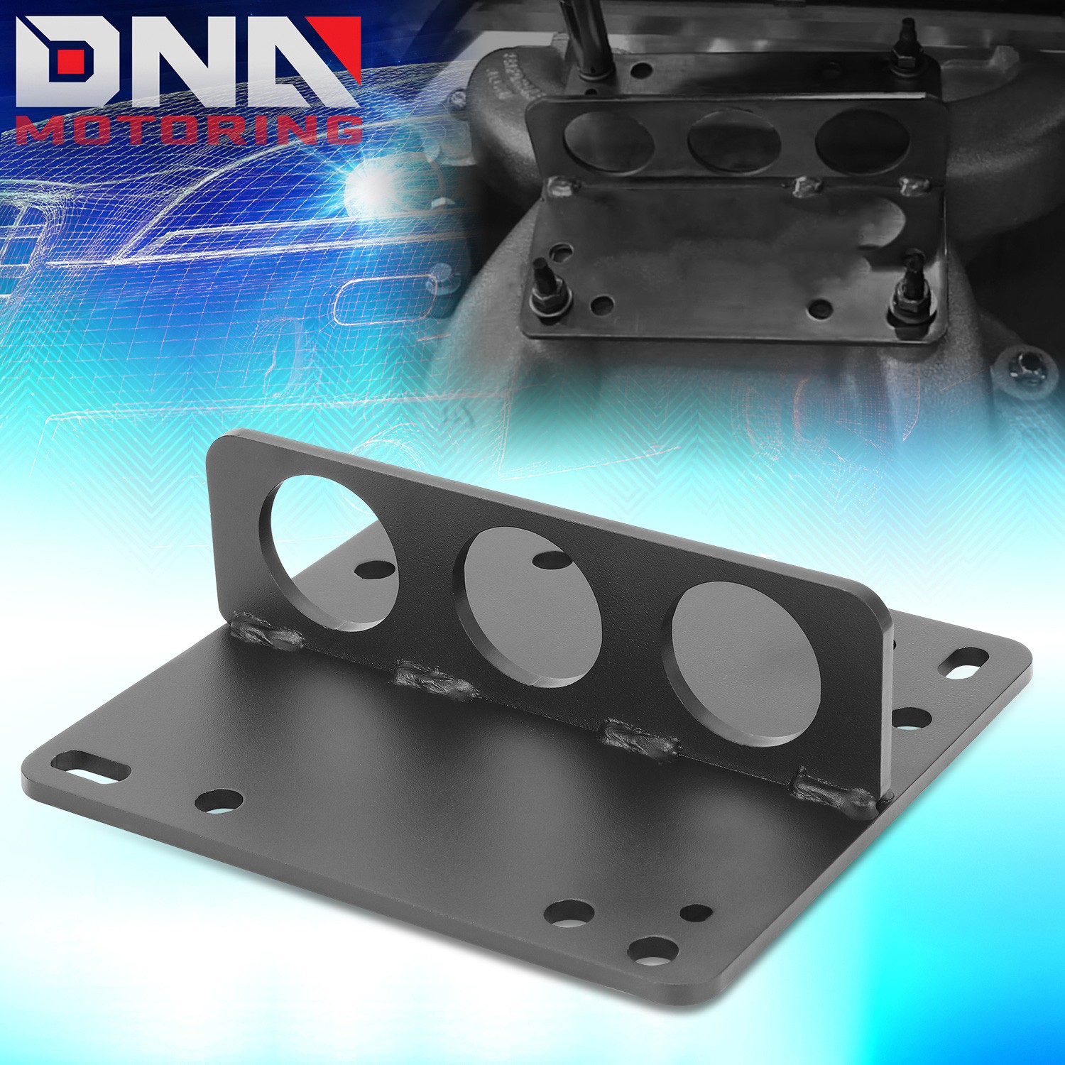 3/16" For Chevy Ford SBC BBC Steel Engine Lifting Plate Bracket Carburetor Hoist
