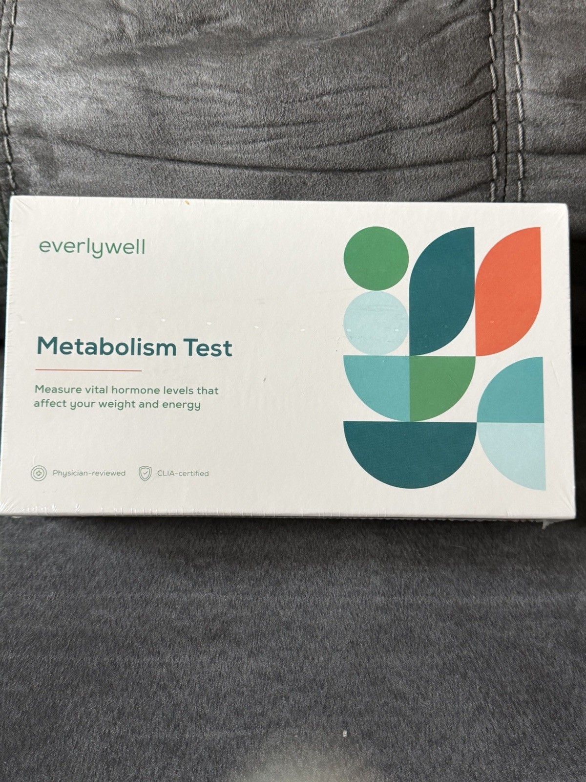 Everlywell Metabolism Test Kit At-Home Hormone Test New Sealed Exp 10/31/2024