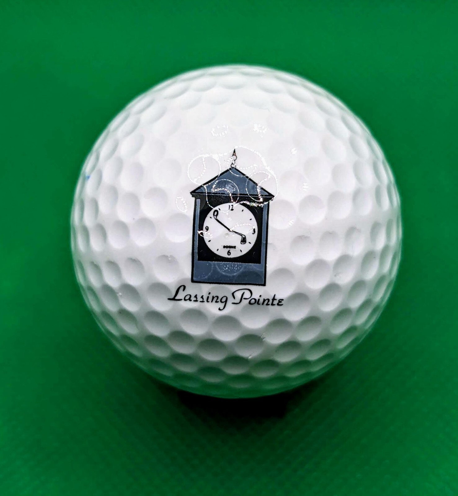 Lassing Pointe Golf Course logo golf ball (Union, Kentucky)