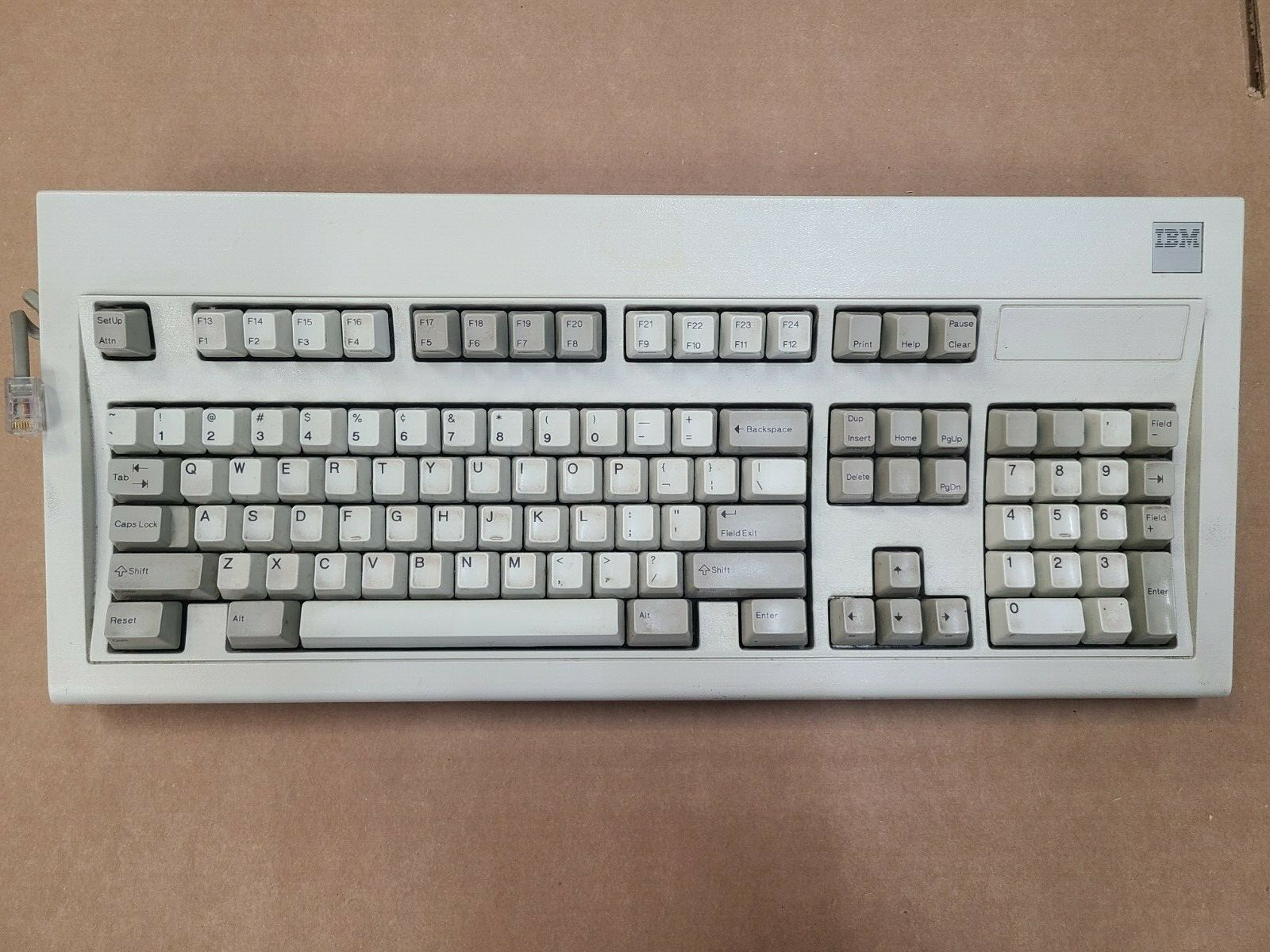 IBM 1395665 102K KEYBOARD 3477 3476 3488 3489 3486 3487 Twinax Model M Clicky