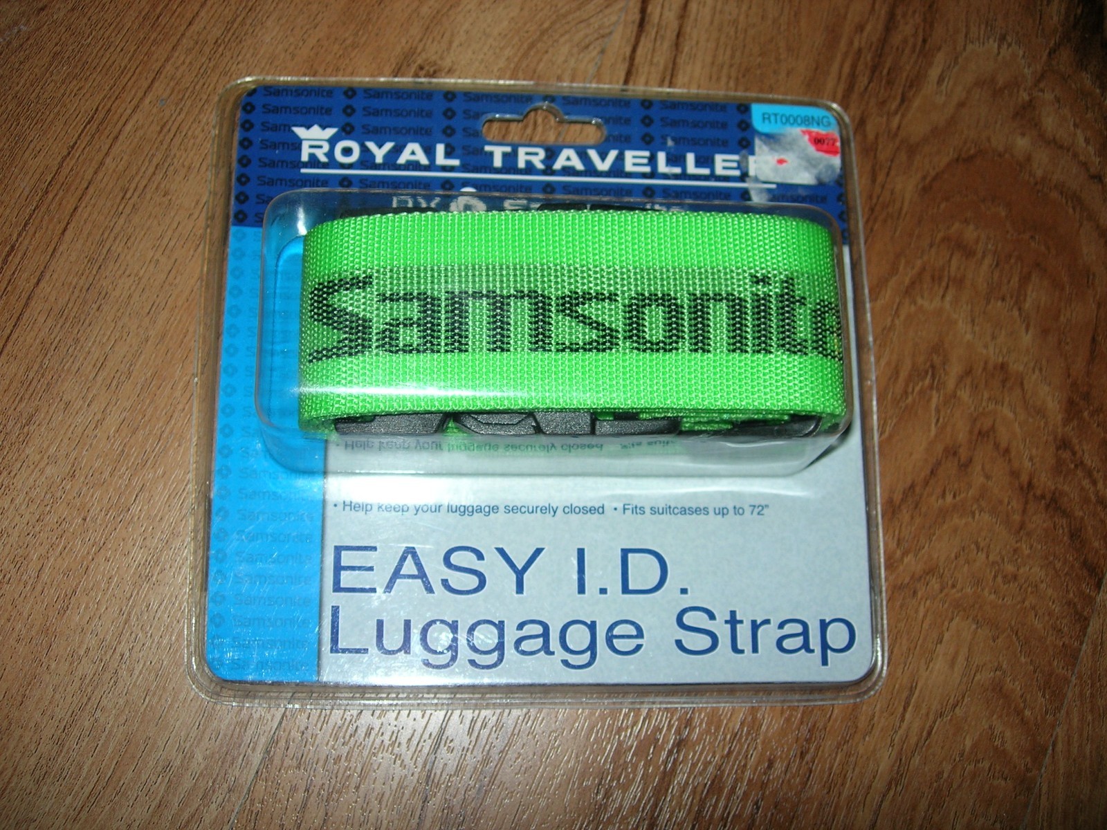 Royal Traveller Samsonite Luggage Strap, Easy I. D., New
