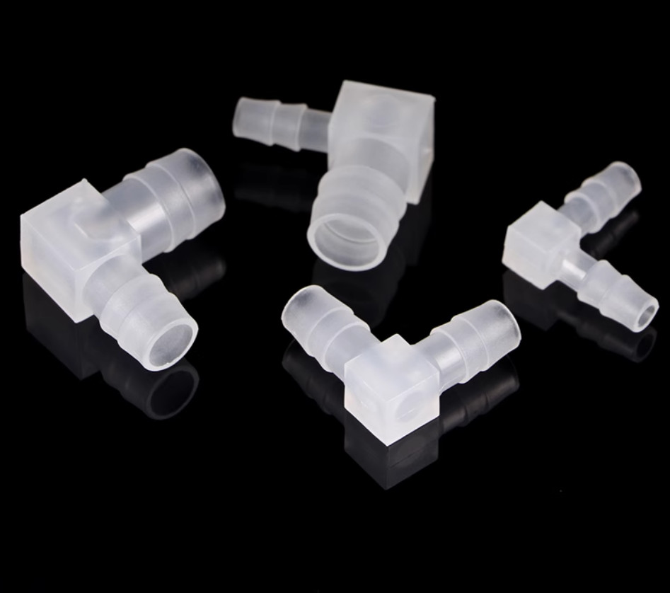 Plastic Connector Splitter Joint Pipe Hose Fittings Plastic Hose Joiner L-Piece