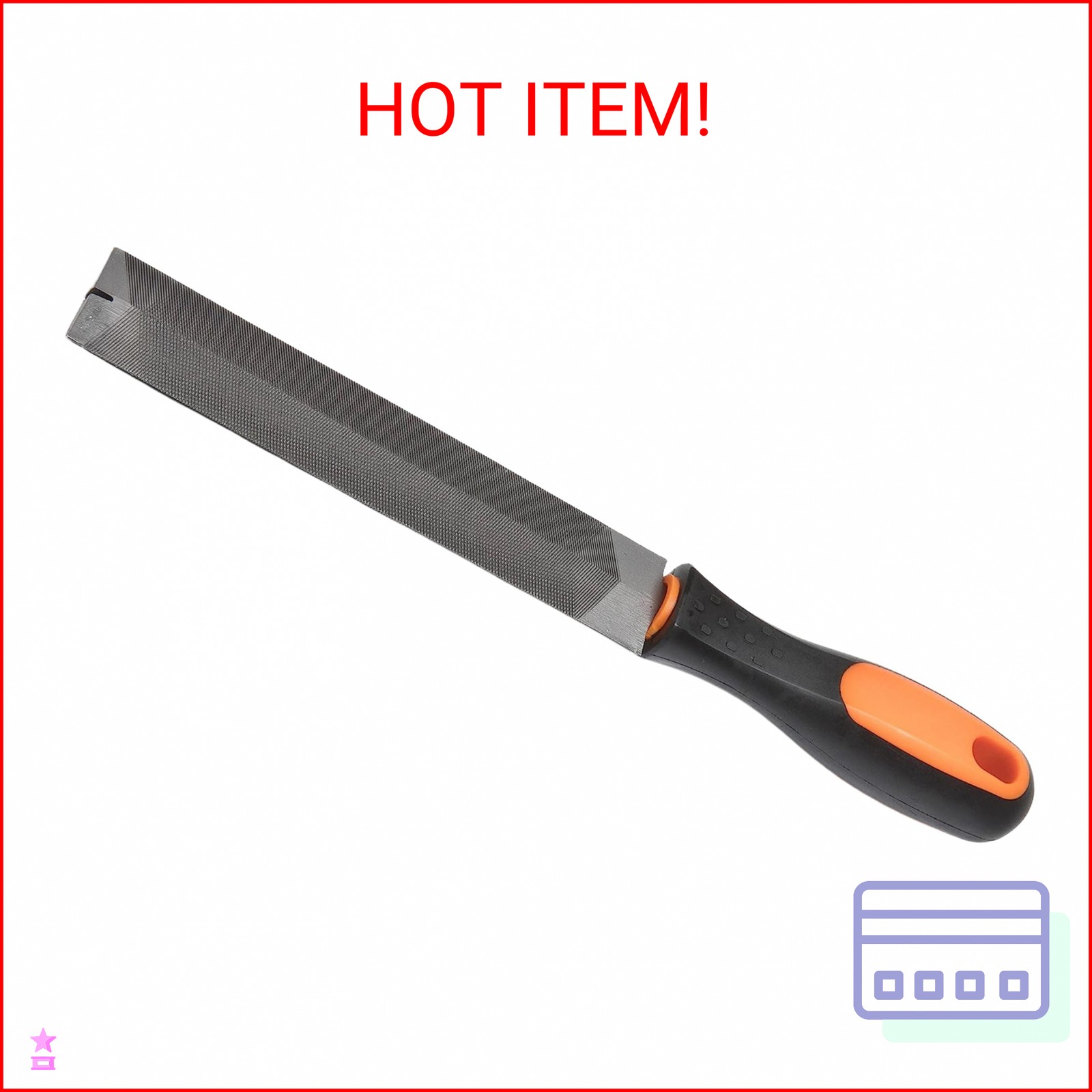Hand Saw Sharpening Tool Feather Shaped Taper Files Tool Sharpener for Professio