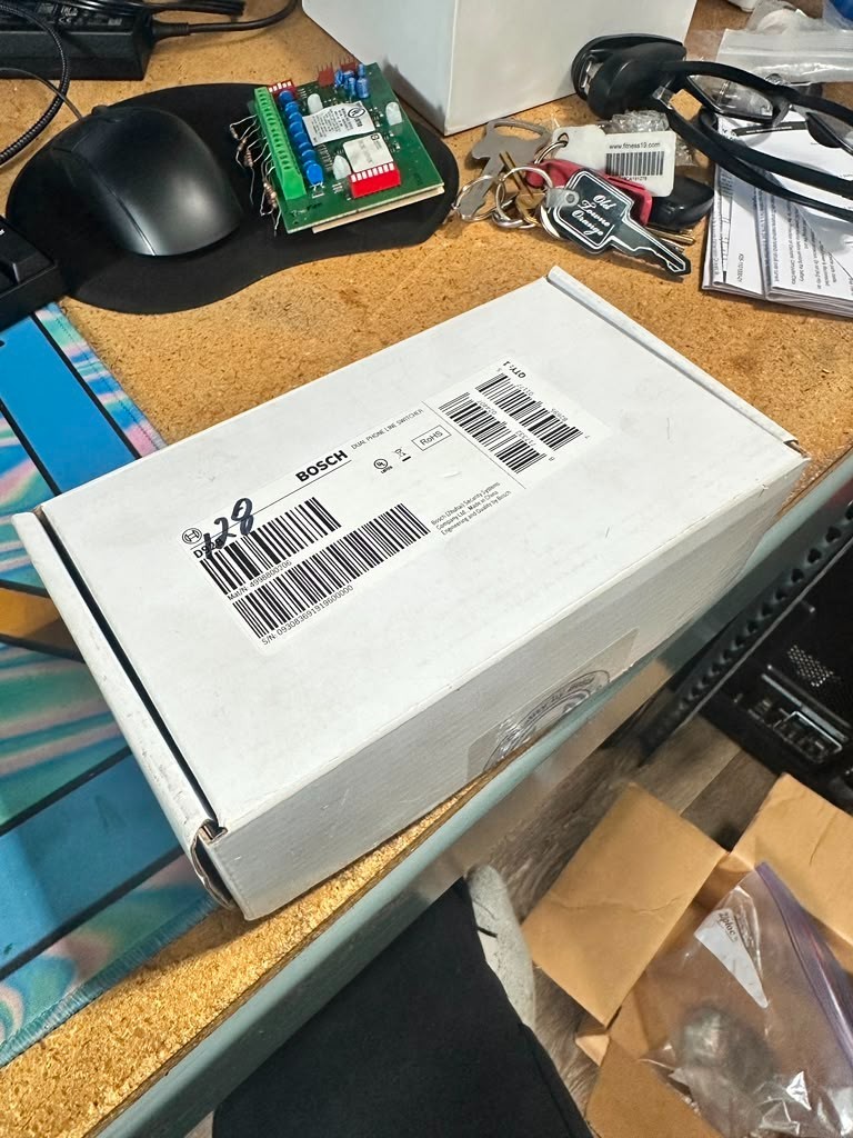 Radionics D128 Dual Phone Line Switcher