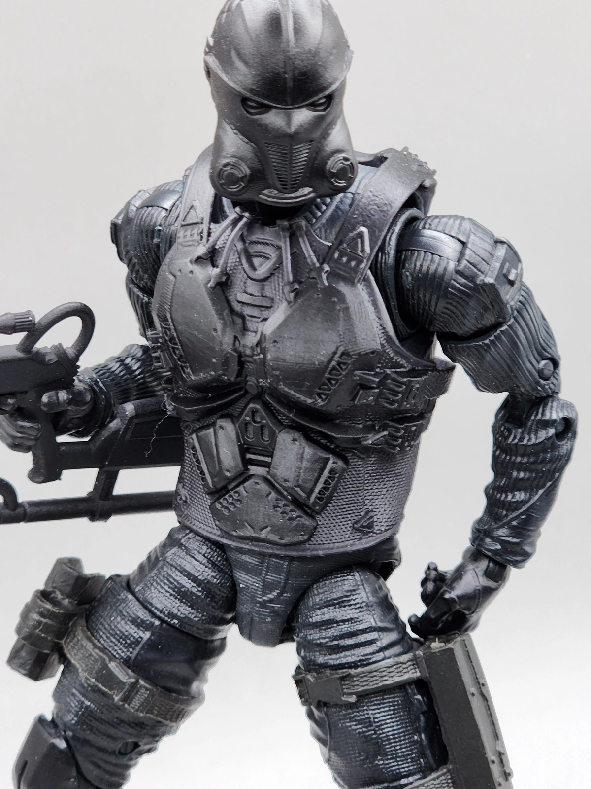Futuristic tactical vest - 1/12 scale
