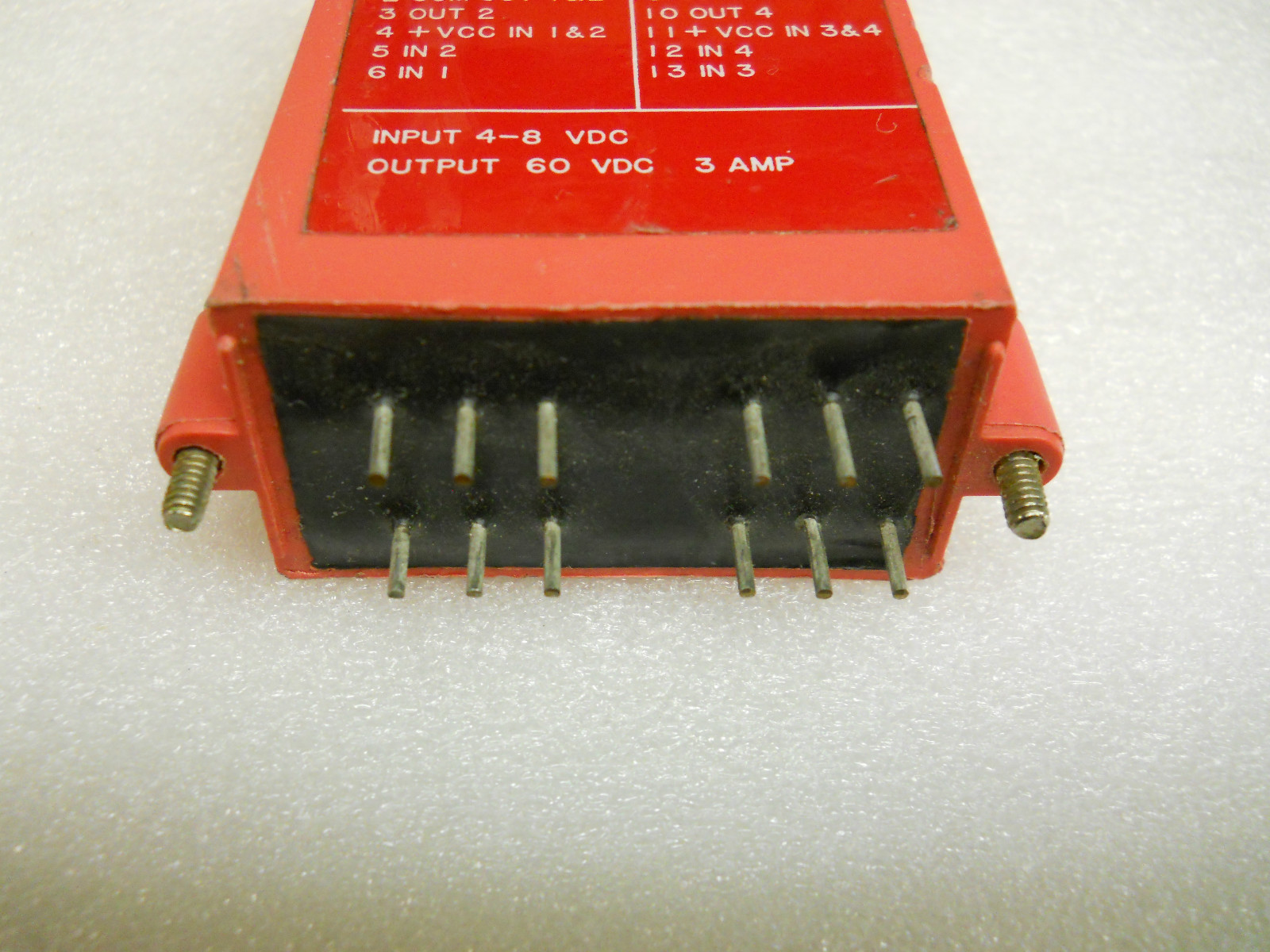GORDOS ODC5Q-II INPUT/OUTPUT MODULE INPUT 4-8 VDC 3A NEW CONDITION NO BOX