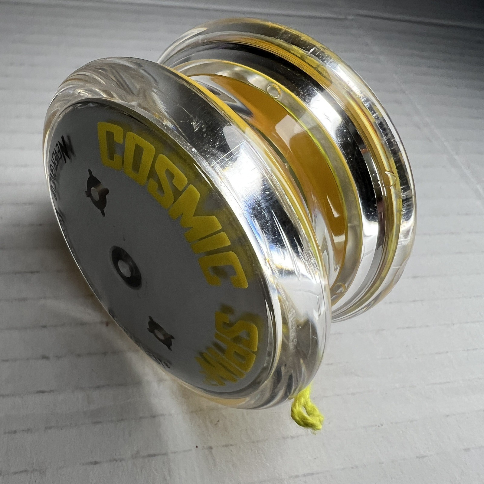 Cosmic Spin² Yo-Yo NED Never Give Up Yellow