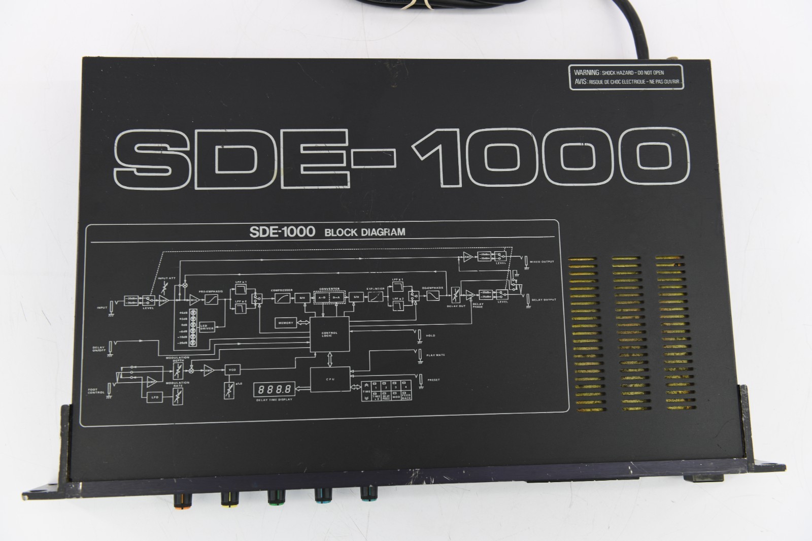 Vintage Roland SDE-1000 Digital Delay Rack Unit