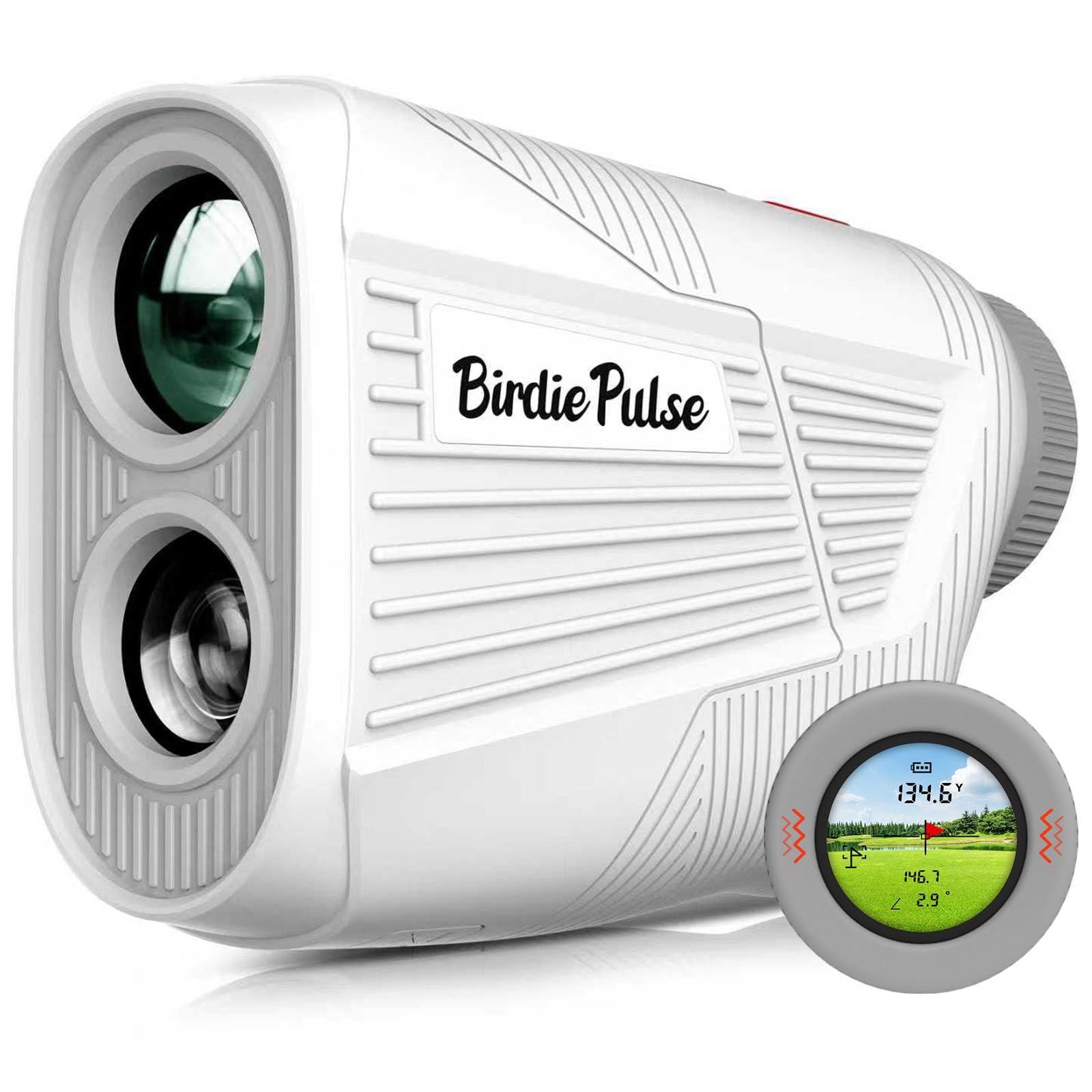 Rechargeable Golf Range Finder 1300 Yards 6.5X Magnet